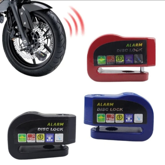 🔒 Antivol à Alarme pour Moto – Disc Lock 110 dB Noire