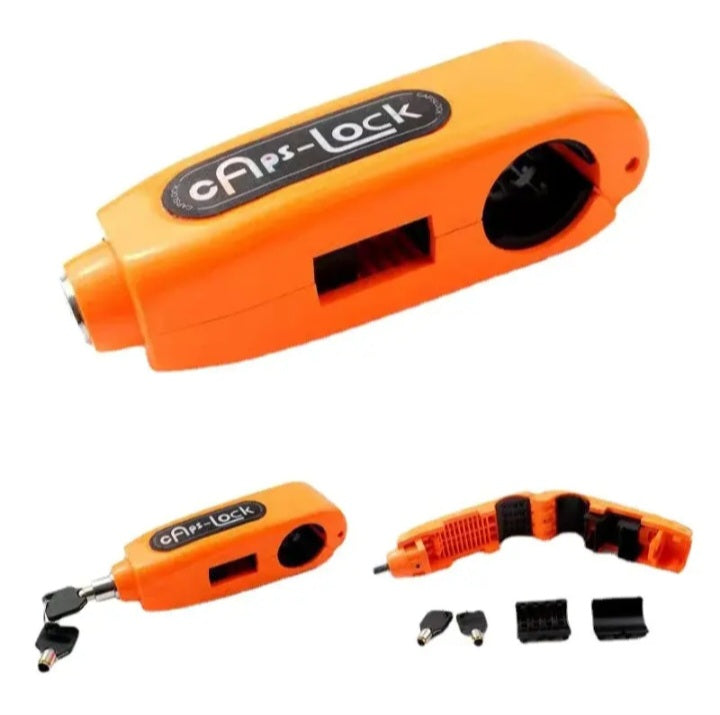 Antivol moto sans alarme orange