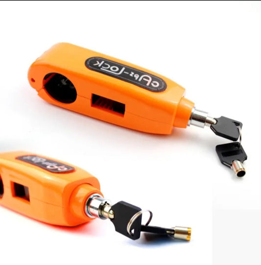 Antivol moto sans alarme orange
